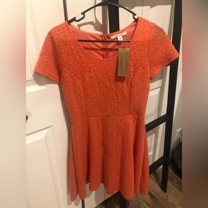 Coral dress new with tags